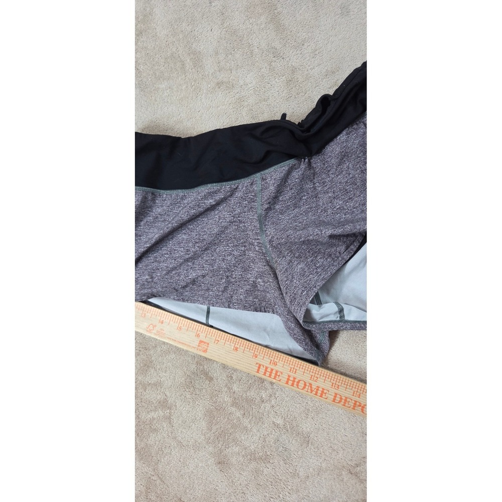 Lululemon Speed Up Shorts Low-Rise 2.5" Heather Lux Multi Black/Gray Size 8 - Picture 9 of 10
